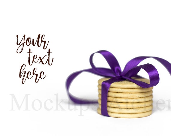 50% Off Sale Mockup With Biscuits Ma038 Styled Stock
