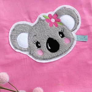 Embroidery file boho koala embroidery motif koala bear bear doodle application 16x26