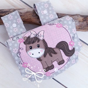 3x Embroidery File Horse Embroidery File Pony Doodle Application 13x18 - 5x7 inch