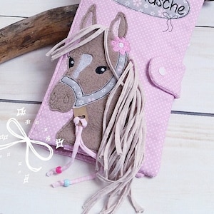 3D embroidery file horse with woolly mane embroidery motif doodle horse head with mane pony application 13x18 - 5x7 inches