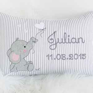 Embroidery file embroidery motif elephant with heart balloon heart balloon doodle 10x10 - 4x4 inches