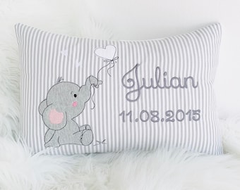 Stickdatei Stickmotiv Elefant mit Herz Luftballon Herzballon Doodle 10x10 - 4x4 Zoll