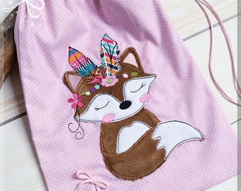 3x Stickdateien - Stickdatei - Embroidery -  Fuchs - fox - Boho Fuchs - 18x30