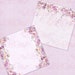 Romantic Wedding Digital Paper Pack – Pink and Purple Floral ...