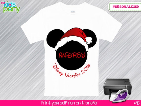 christmas vacation iron on transfers