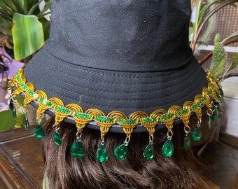 INSTANTFUNK ■ Nylon embroidered bucket hat Funky Lsdream Inspired Bucket Hat - Etsy
