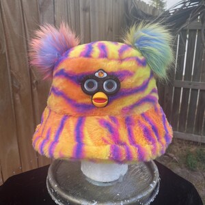 Rave Fuzzy Bucket Hats - Etsy display picture 3