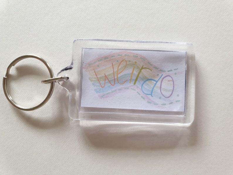 Weirdo Keyring image 2