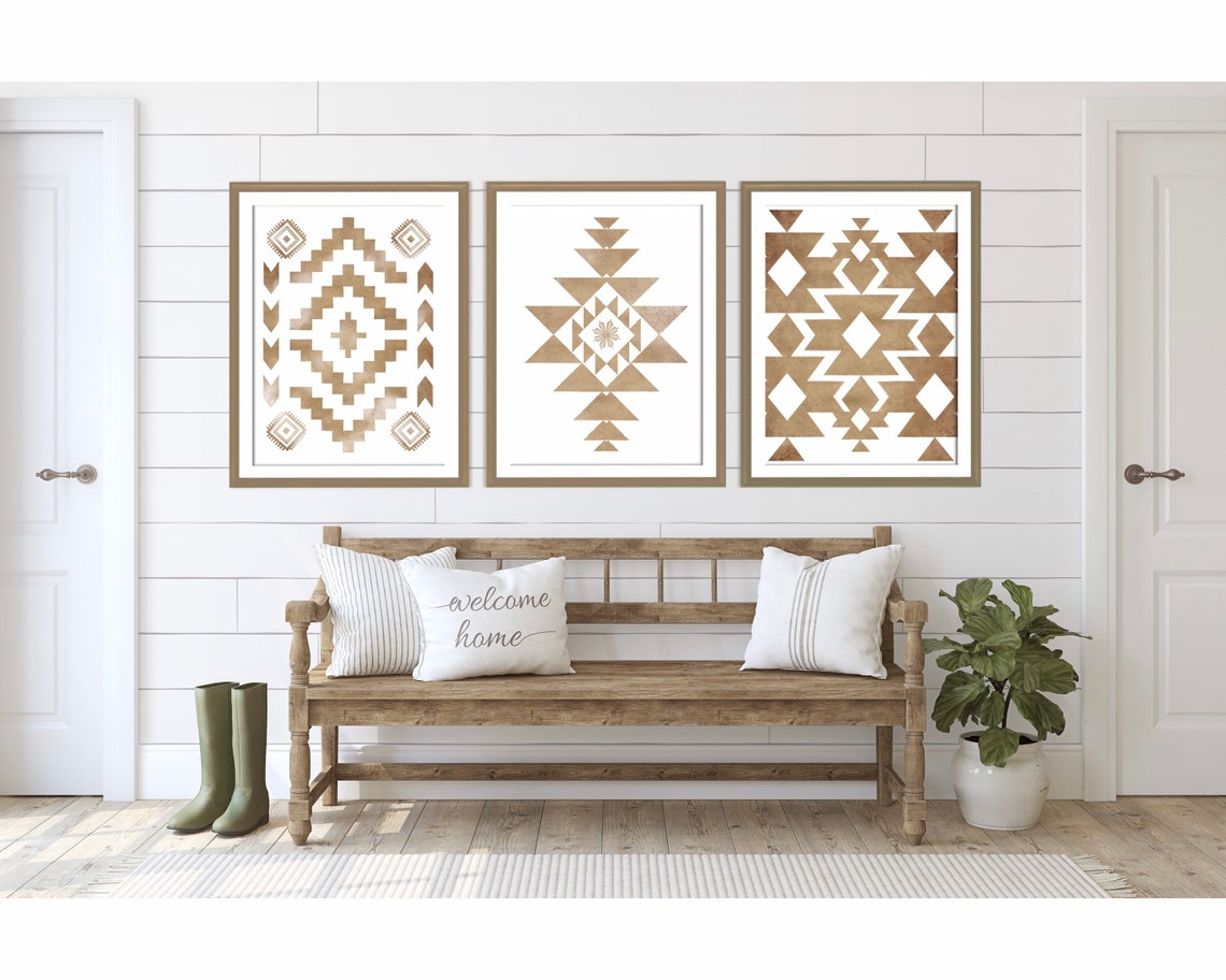 Rustic Art Home Decor Southwest Wall Art Etsy