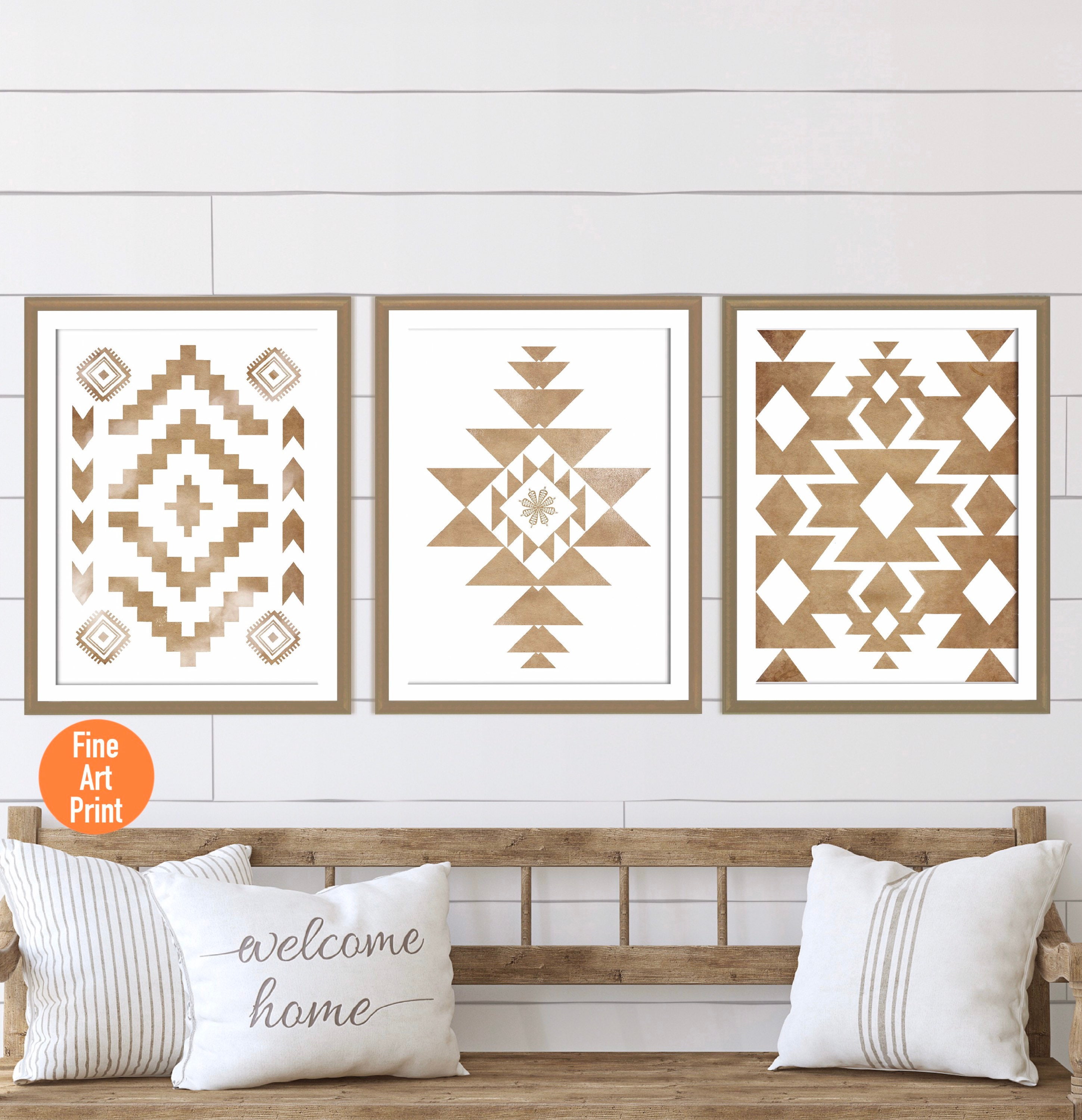 Rustic Art Home Decor Southwest Wall Art Etsy