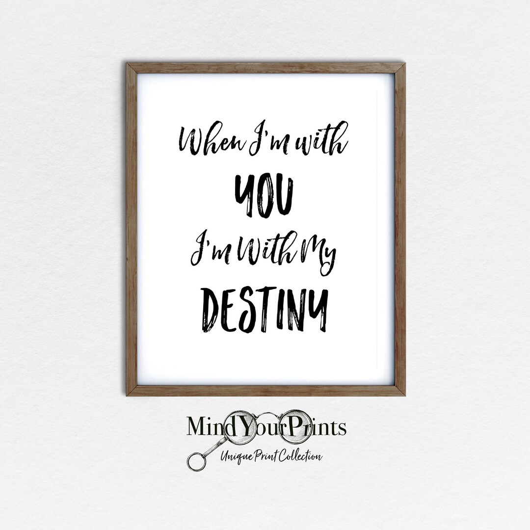 Typography Art, Quote Art, Quote Art Print, Quote Wall Art, Minimalist