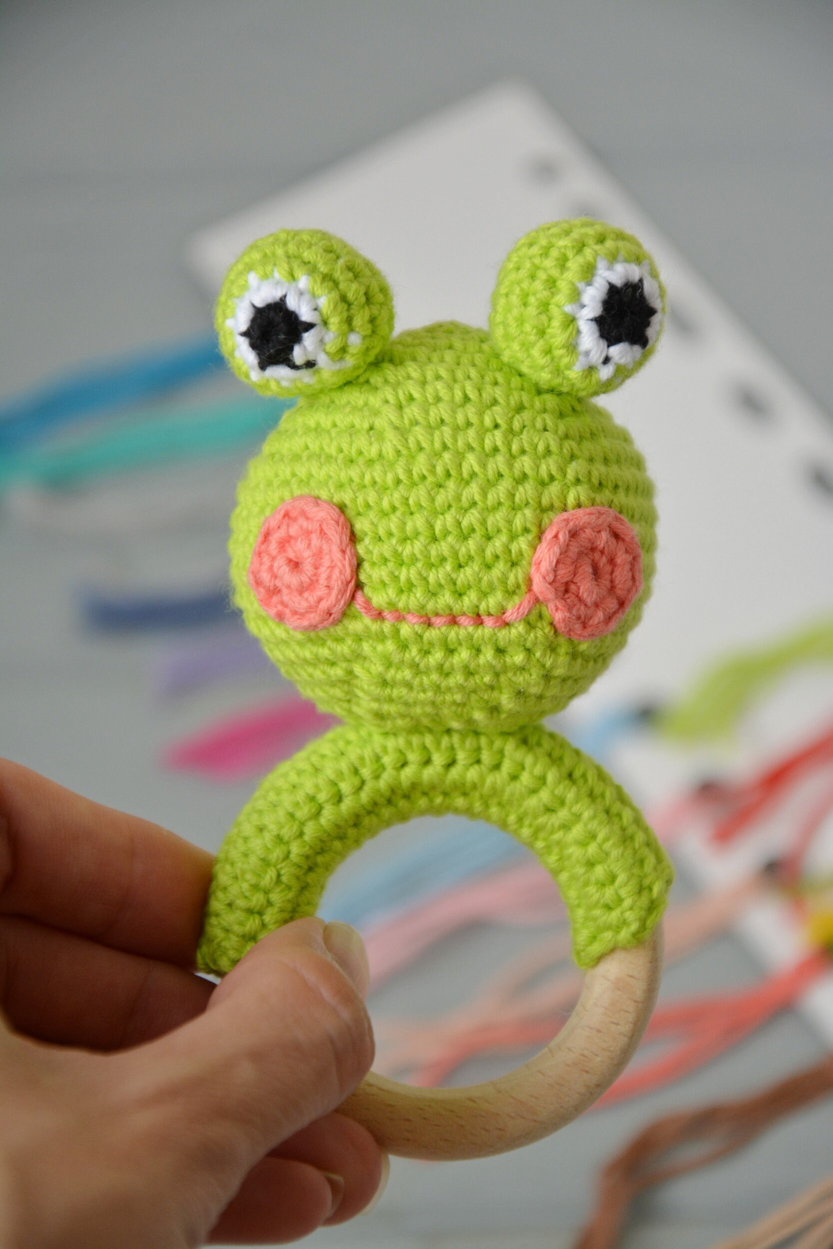 Amigurumi Baby Rattle Patterns Easy Handmade Baby Toys Etsy