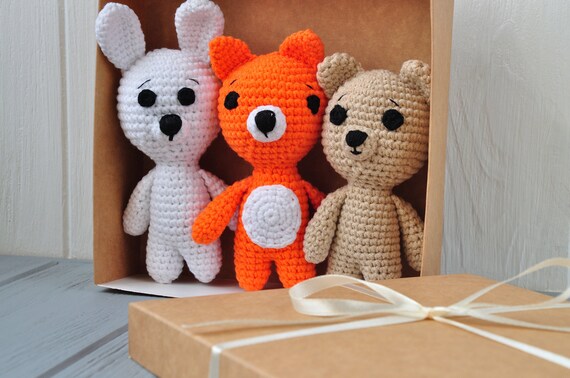 woodland animal baby toys