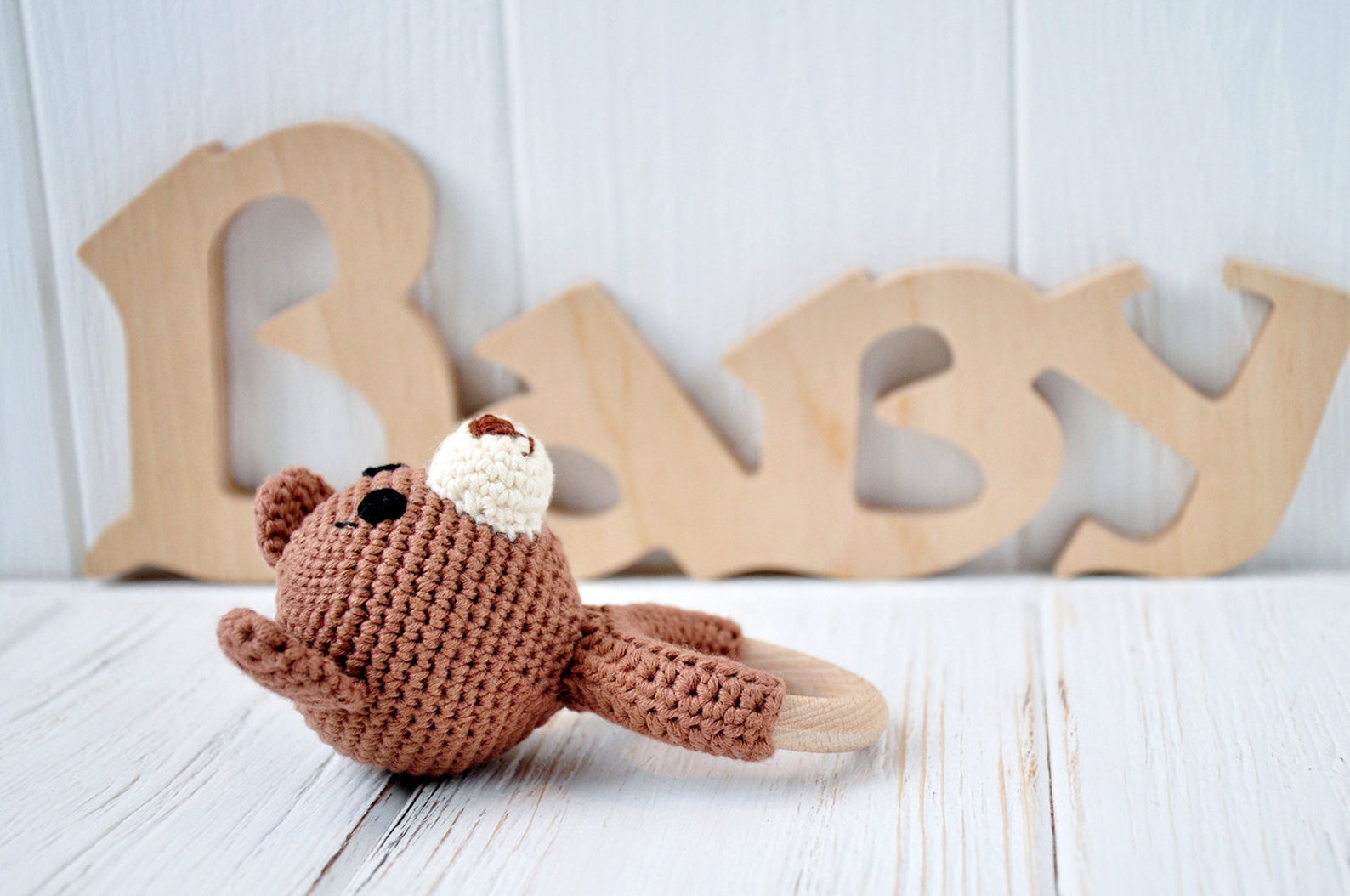 Crochet Bear Rattle Pattern Easy Amigurumi Bear Pattern - Etsy
