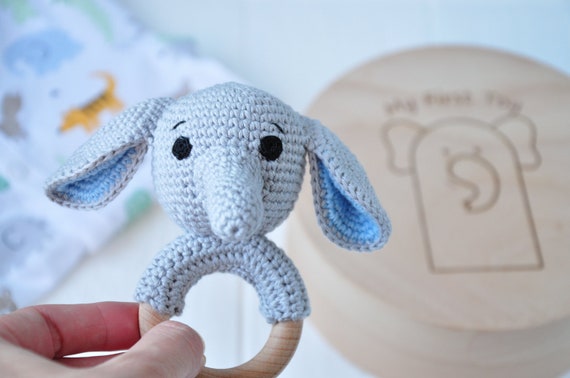 elephant teething toy