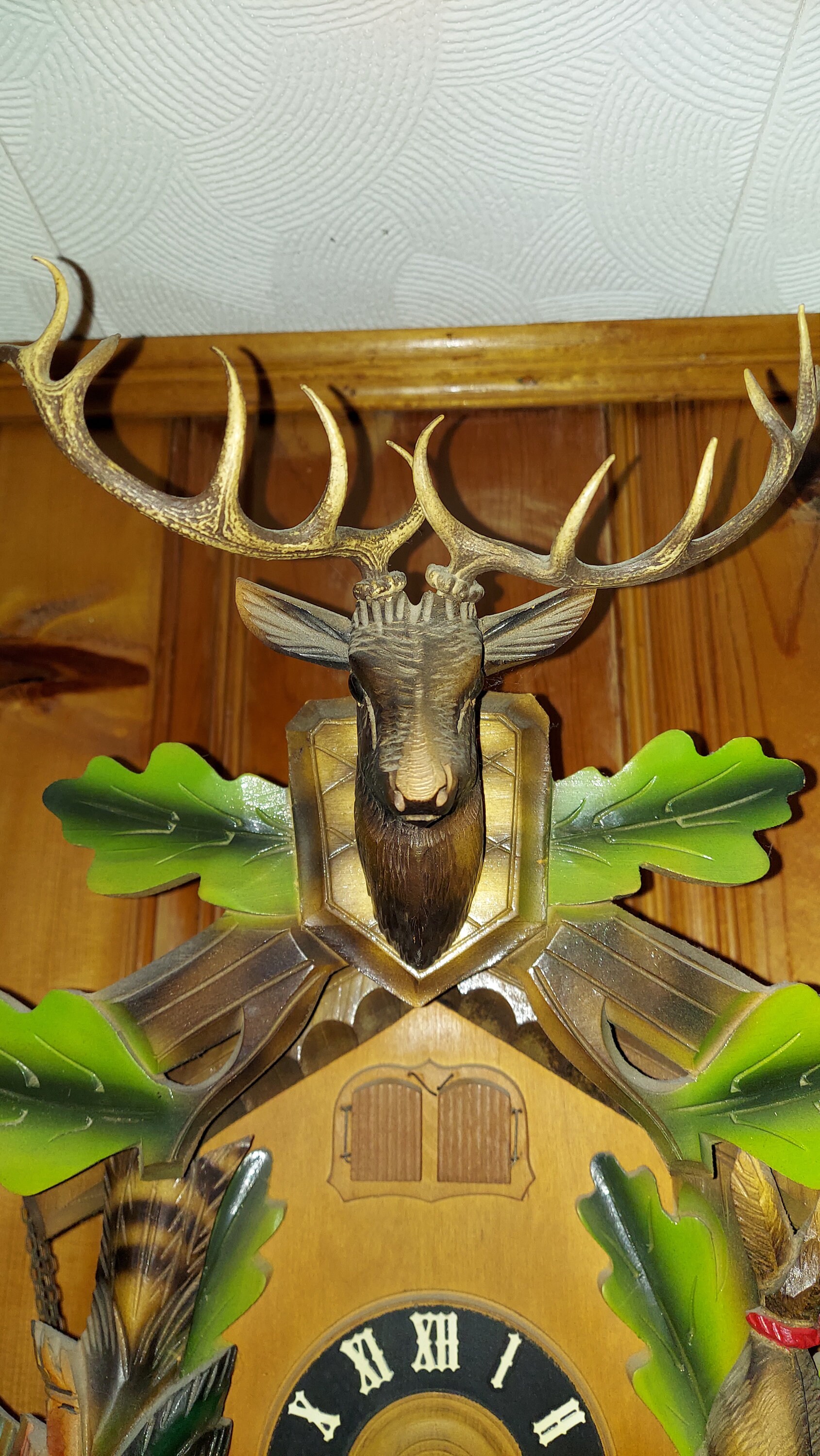 Very Large Vintage Cuckoo Clock, Not Working Etsy