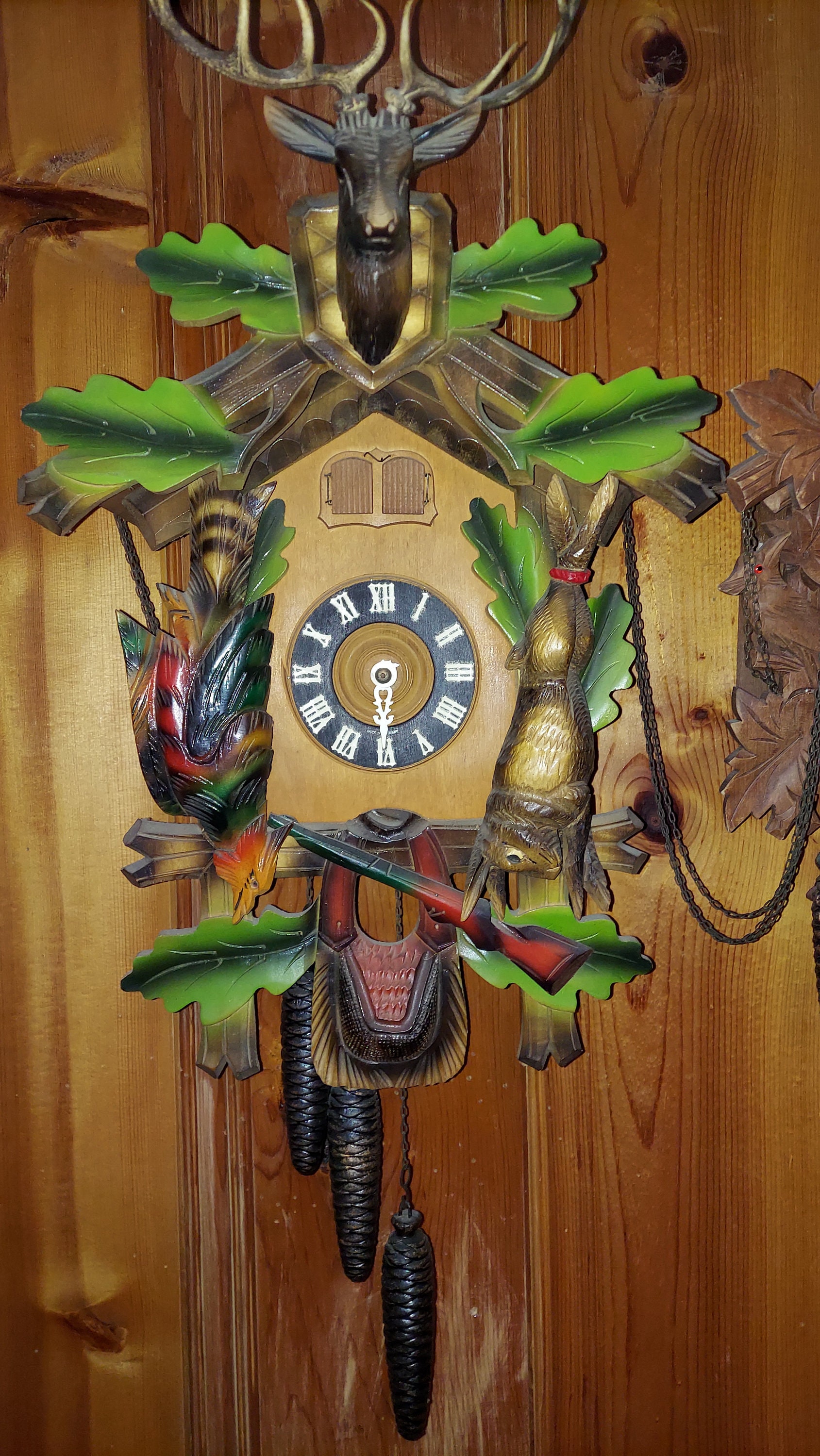 Very Large Vintage Cuckoo Clock, Not Working Etsy