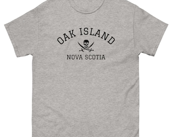 Oak Island Nova Scotia heavyweight tee