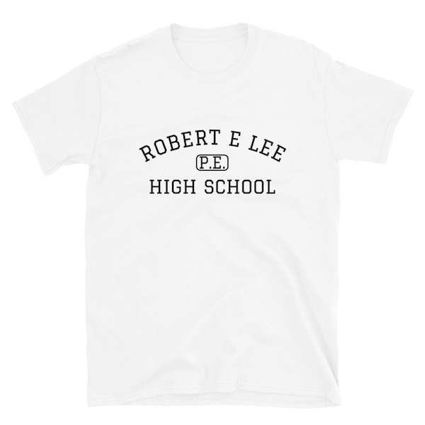 Robert E Lee High school gym Shirt, short sleeve