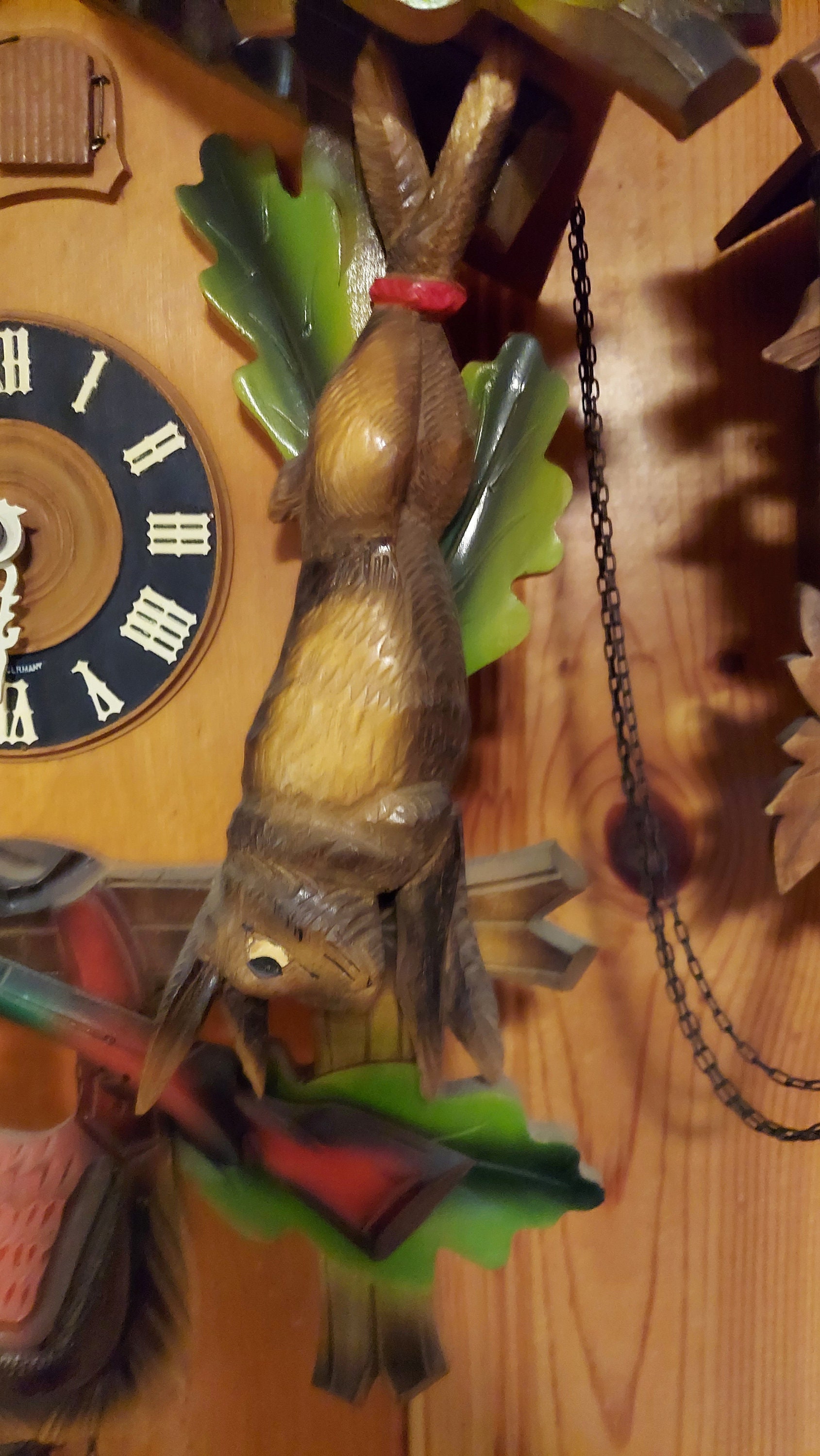 Very Large Vintage Cuckoo Clock, Not Working Etsy