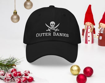 Outer banks Dad hat, NC gifts,  OBX hat, Nags Head, Kitty Hawk, Manteo, North Carolina Coast, Ocean Baseball Cap, Hatteras