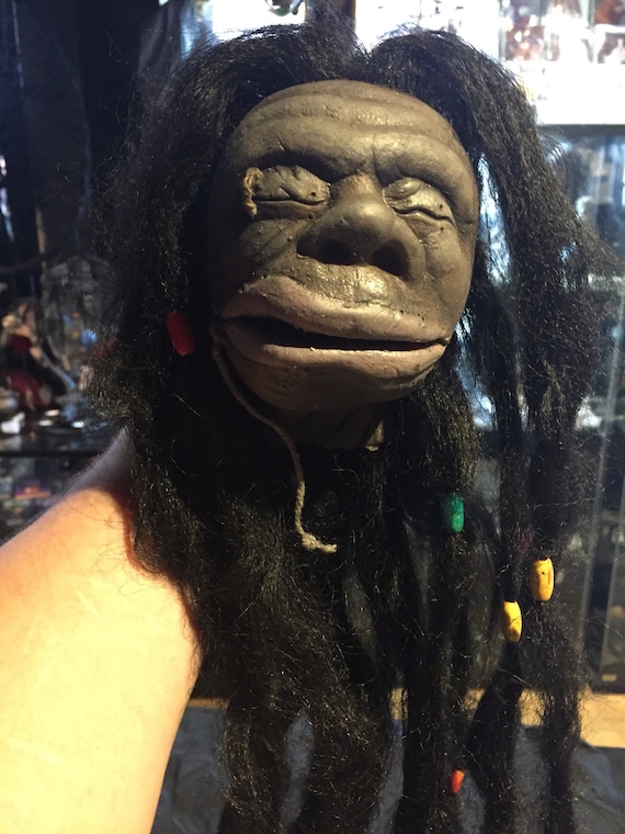 Dre From Harry Potter Shrunken Head With Certificate Of Authenticity