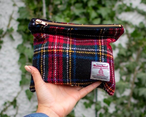 Harris tweed pouch sales