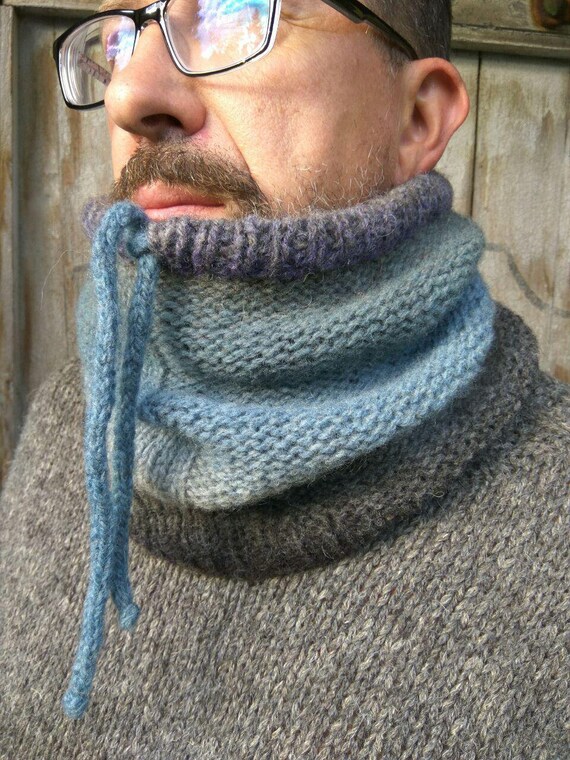 Easy To Knit Pattern For Cowl Chunky Knit Scarf Pattern