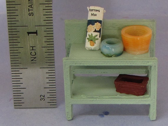 Quarter Scale 1 48 Scale Potting Bench Kit Etsy