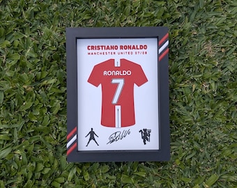 CUTGEEK Iconic Jerseys #01 - C. Ronaldo Man Utd 07/08