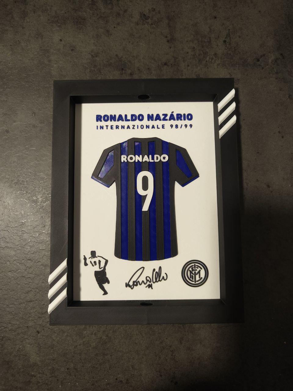 CUTGEEK Iconic Jerseys #03: Ronaldo R9 Inter 98/99 - Etsy