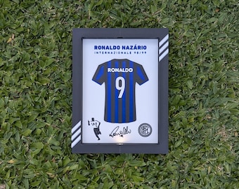 CUTGEEK Iconic Jerseys #03: Ronaldo R9 Inter 98/99 - Etsy