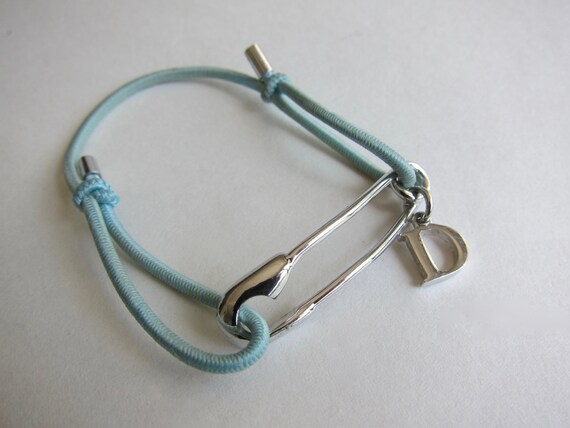 Christian Dior vintage, nanny pin bracelet. Signed