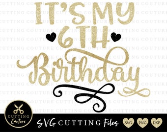 Free Free 260 6Th Birthday Princess Svg SVG PNG EPS DXF File
