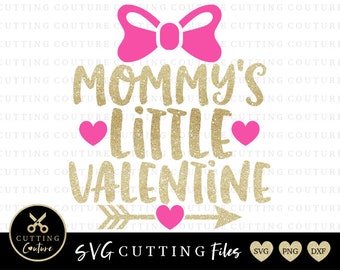 Girl Valentine Svg Etsy