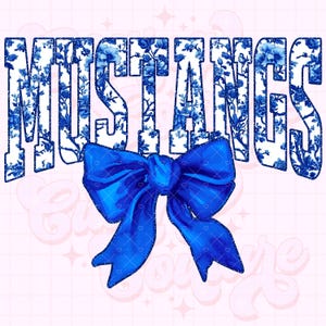 Mustangs Png, Blue Toile Png, Mustangs Sublimation, Game Day Png, Mustangs Shirt Png, DTF, DTG, Mustangs Mascot Png, Blue Mustangs Png #7