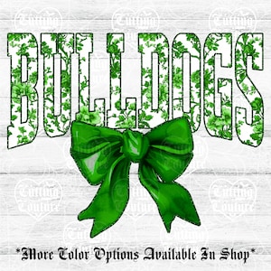 Bulldogs Png, Green Toile Png, Bulldogs Sublimation, Game Day Png, Bulldogs Shirt Png, DTF, DTG, Bulldogs Mascot Png, Green Bulldogs Png #1