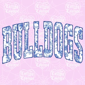 Bulldogs Png, Blue Toile Png, Bulldogs Sublimation, Game Day Png, Bulldogs Shirt Png, DTF, DTG, Bulldogs Mascot Png, Blue Bulldogs Png #1