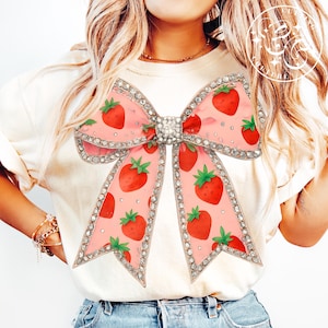 Laço de coquete de morango PNG, Coquete PNG, Preppy PNG, PNG feminino, Festival de morango PNG, Coquete de verão PNG, Doce de frutas vermelhas PNG #7