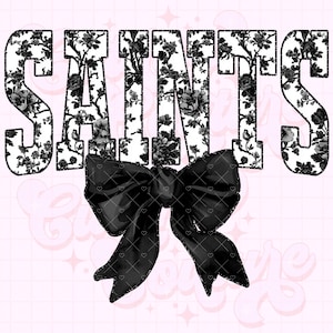 Saints Png, Black Toile Png, Saints Sublimation, Game Day Png, Saints Shirt Png, DTF, DTG, Saints Mascot Png, Black Saints Png #37