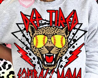 Def Tired Softball Mama Png, Softball Mama Sublimation Design, Funny Softball Png, Softball Mama Shirt Png, Softball Game Day Png #176