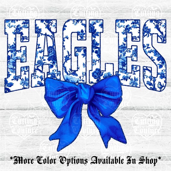 Eagles Png, Blue Toile Png, Eagles Sublimation Design, Game Day Png, Eagles Shirt Png, Eagles DTG, Eagles DTF, Blue Eagles Png #3