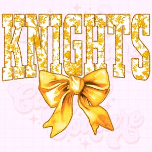 Knights Png, Gold Toile Png, Knights Sublimation Design, Game Day Png, Knights Shirt Png, DTF, DTG, Knights Mascot Png, Gold Knights Png #6