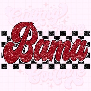 Bama Png, Cuadros Retro Png, Sublimación de Bama, Día del Juego Png, Camiseta de Bama, DTF DTG, Mascota de Bama Png, Bama Granate Png, Alabama Png #161