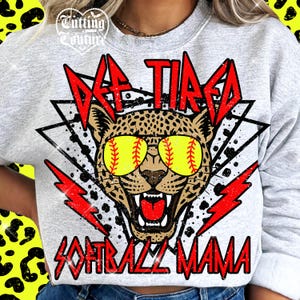 Maman de softball fatiguée Png, conception de sublimation de maman de softball, Png de softball drôle, chemise de maman de softball Png, jour de match de softball Png #176