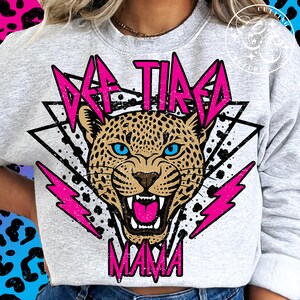 Def Fated Mama Png, Trendy Mama Png, Mama Sublimation Design, Leopard Mama Png, Mama Shirt Png, Mama DTF, Mama DTG, Retro Mama Png #32