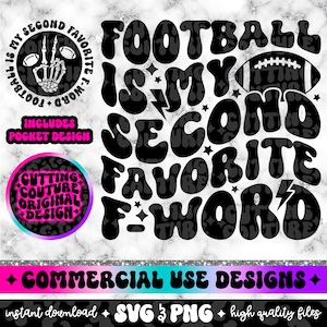 El fútbol es mi segunda palabra F favorita png, fútbol divertido svg, diseño retro de fútbol png, fútbol divertido svg, deportes png, deportes svg #33