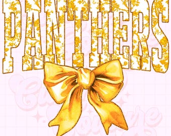 Panthers Png, Gold Toile Png, Panthers Sublimation, Game Day Png, Panthers Shirt Png, DTF, DTG, Panthers Mascot Png, Gold Panthers Png #21