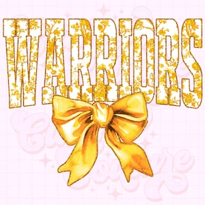Warriors Png, Gold Toile Png, Warriors Sublimation, Game Day Png, Warriors Shirt Png, DTF, DTG, Warriors Mascot Png, Gold Warriors Png #18