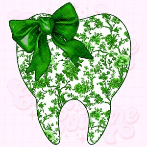 Dente Png, Toile Verde Png, Chinoiserie Png, Coquette Png, Floral Png, Dentista Png, Higienista Png, Dental Png, Dental Assistant Png #22